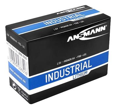 Ansmann lithium batterij mignon aa / fr6 10er kartonnen doos