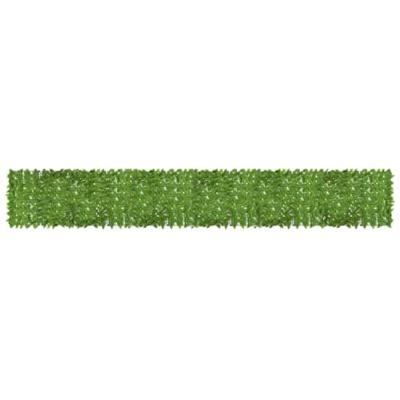 Balkonscherm met groene bladeren 600x100 cm - thumbnail