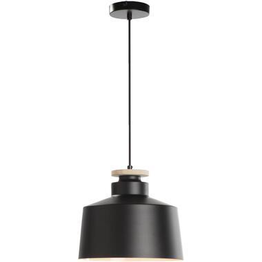 Hanglamp Mallorca E27 - mat zwart - 150xØ30 cm