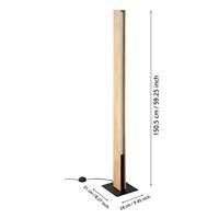 Eglo Houten vloerlampAnchorena-Z 150cm - 900392 - thumbnail