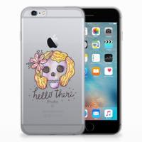 Silicone Back Case Apple iPhone 6 | 6s Boho Skull - thumbnail