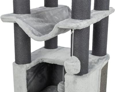 Trixie krabpaal lucano xxl lichtgrijs / donkergrijs