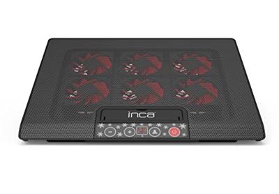 INCA INC-601GMS Cooling-pad voor laptop USB-hub-functie