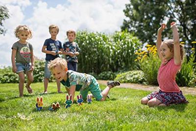 BS Toys balwerpen bunnies hout - werpspel
