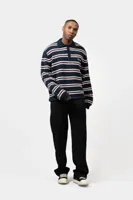 Equalité Finn Knit Polo Heren Donkerblauw/Donkerrood - Maat S - Kleur: DonkerblauwDonkerrood | Soccerfanshop - thumbnail