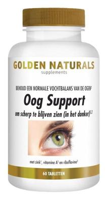 Golden Naturals Oog Support Tabletten