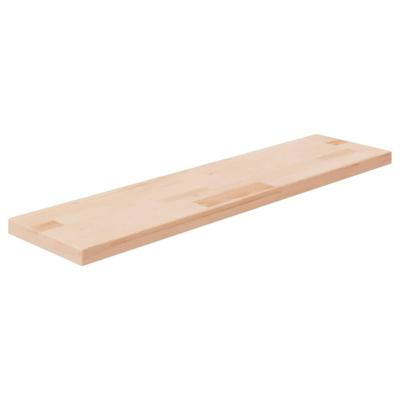 Plank 80x20x2,5 cm onbehandeld massief eikenhout Plank 80x20x2,5 cm onbehandeld massief eikenhout