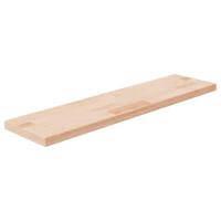 Plank 80x20x2,5 cm onbehandeld massief eikenhout - thumbnail