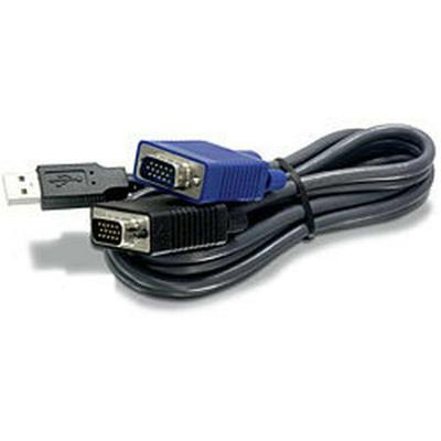 TrendNet KVM Adapter 1.5 m Zwart TrendNet KVM Adapter 1.5 m Zwart