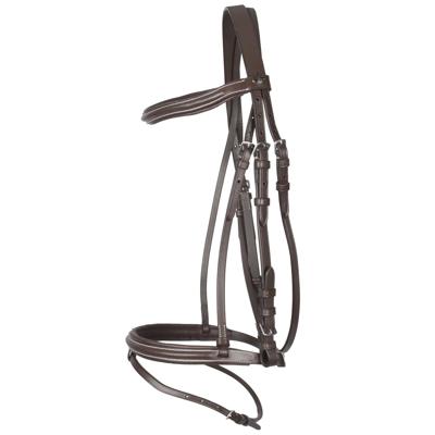 Pagony Basic gecomb. hoofdstel donkerbruin maat:full