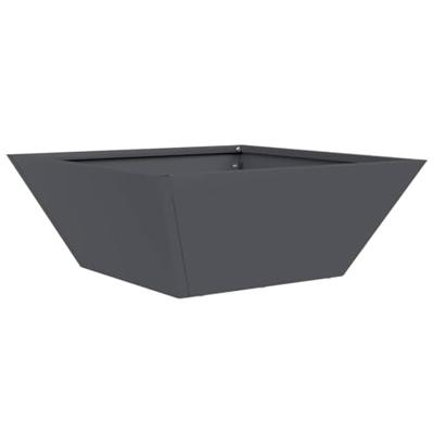 Tuin Kom Plantenbak 5 pcs Antraciet 40 x 40 x 15 cm Staal - thumbnail