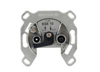 Kathrein ESE 10 Antennedoos BK, Satelliet, TV, FM Schroefbevestiging, Inbouw (in muur) Loop-through outlet - thumbnail