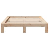 Bedframe zonder matras massief grenenhout 150x200 cm - thumbnail