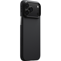 Pitaka Ultra slim case iPhone 17 Pro - Black/Grey - thumbnail