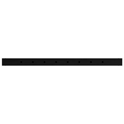 VidaXL Werkbankframes verstelbaar 2 st 85x(69-95,5) cm metaal zwart VidaXL Werkbankframes verstelbaar 2 st 85x(69-95,5) cm metaal zwart