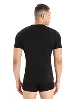 Icebreaker Merino 150 Anatomica SS Crewe Thermoshirt Heren Black XL - thumbnail
