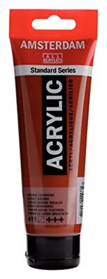 Royal Talens Amsterdam Acrylverf 120 ml - Sienna gebrand 411