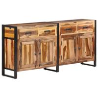 Dressoir 172x35x80 cm acaciahout met honingkleurige afwerking - thumbnail