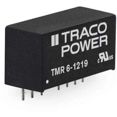 TracoPower TMR 6-0522 DC/DC-converter, print 5 V/DC 12 V/DC, -12 V/DC 250 mA 6 W Aantal uitgangen: 2 x Inhoud 1 stuk(s)