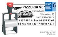 Tekststempel colop heavy duty 2400 classic line - thumbnail