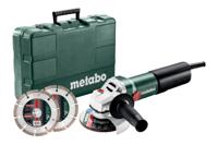 Metabo WQ 1100-125 Set | Haakse slijper | 125 mm | 1100 Watt | 12000 /min | In doos - 610035510 - thumbnail