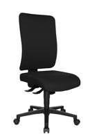 Topstar Bureaudraaistoel | met synchroontechniek | zwart 450-550 mm | zonder armleuningen draagvermogen 110 kg | 1 stuk - OX4000 T20 OX4000 T20 - thumbnail