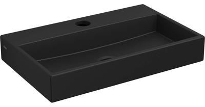 Fontein Clou Mini Wash Me 38x24x6cm Keramiek Mat Zwart (Met Kraangat)