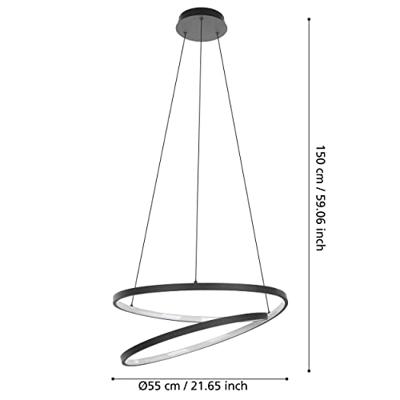 Eglo Design led hanglampRuotale Ø 55cm - 900472