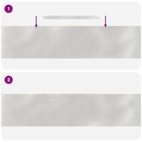 Tuin Grasperkafwerking Zilver 450 x 20 cm Roestvrij staal - thumbnail