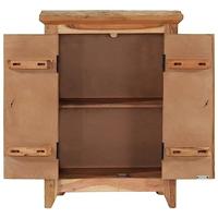 Dressoir 55x33x75 cm massief acaciahout en gerecycled hout - thumbnail