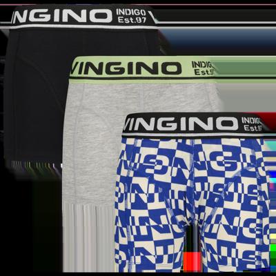 Vingino winter ondergoed jongens - groen - 3-pack