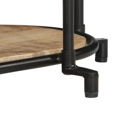 Tv-meubel 100x42x40 cm massief ruw mangohout