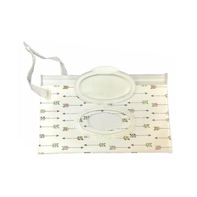 10 stuks Portable Pouch koppeling outdoor draagtas herbruikbare hervulbare EVA handdoek slim papier natte veeg tas grootte: 22 3 x 13.5 + 2.5 cm (pij