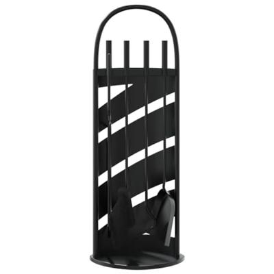 VidaXL 5-delige openhaardgereedschapset 23x15x66 cm staal