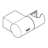 GROHE Rainshower Handdouchehouder - verstelbaar - chroom 27055000 - thumbnail