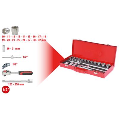 KS Tools 917.4024 917.4024 Dopsleutelset 24-delig