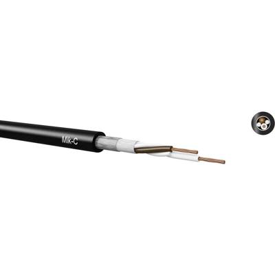 Kabeltronik 480402509 Microfoonkabel 4 x 0.25 mm² Zwart per meter Kabeltronik 480402509 Microfoonkabel 4 x 0.25 mm² Zwart per meter