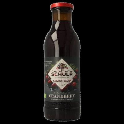 Krachtsap cranberrysap puur bio 750 Milliliter Krachtsap cranberrysap puur bio 750 Milliliter
