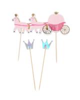 HEMA Taarttopper set prinses - 3 stuks (roze) - thumbnail