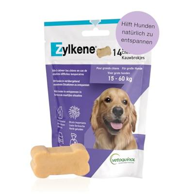 Zylkene Chews 450 mg voor grote hond (15 - 60 kg) 2 stuks - thumbnail