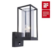 Lutec Sensor wandlampFlair zwart - reddot award - 5288802012 - thumbnail