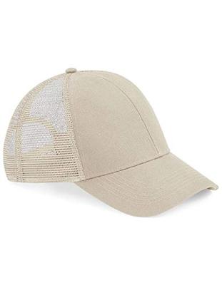 Beechfield CB60 Organic Cotton Trucker Cap - Sand - One Size