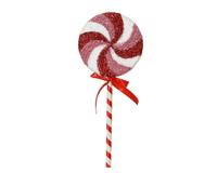 Zuurstok foam 50 cm rood / roze/ wit - thumbnail