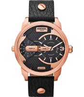 Horlogeband Diesel DZ7317 Leder Zwart 22mm - thumbnail