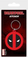 Marvel Comics Rubber Keychain Deadpool Symbol 6 cm - thumbnail