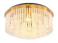 Globo Gouden plafondlampGorley met glas Ø 50cm - 15698D1M - thumbnail