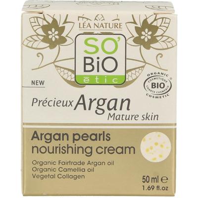 So Bio Etic Argan pearls nourishing cream 50 Milliliter