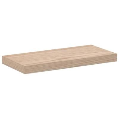 Wandschap 50x23,5x4 cm bewerkt hout - thumbnail