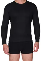Thermo heren shirt lange mouw - Viscose Thermisch ondergoed heren ronde hals - thumbnail