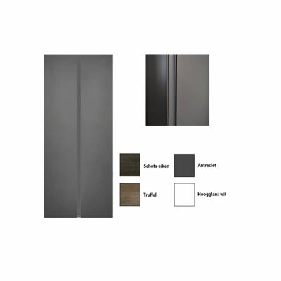 Kolomkast Sanicare Q7 2-Deurs Soft-Closing Greeploos 160x67x32 cm Schots-Eiken Sanicare Kolomkast Sanicare Q7 2-Deurs Soft-Closing Greeploos 160x67x32 cm Schots-Eiken Sanicare